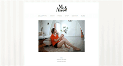 Desktop Screenshot of meandarrow.com