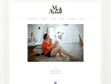 Tablet Screenshot of meandarrow.com